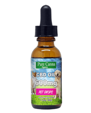 pet cbd tincture oil for pets by pure canna organics