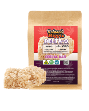 thc cereal-delta-9-cereal-bars-pure-canna-organics