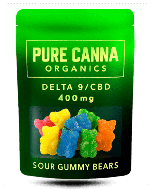 Sour Gummy Bears - Pure Canna Organics